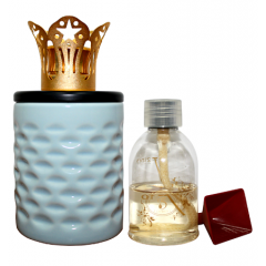 ARISTOTLE - LIGHT BLUE Ceramic Diffuser Gift Set